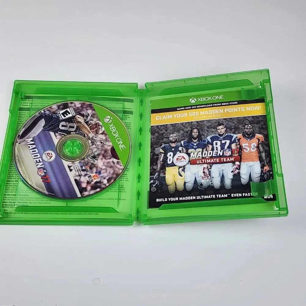 Microsoft Xbox One Madden NFL 17 by EA Sports Video Game